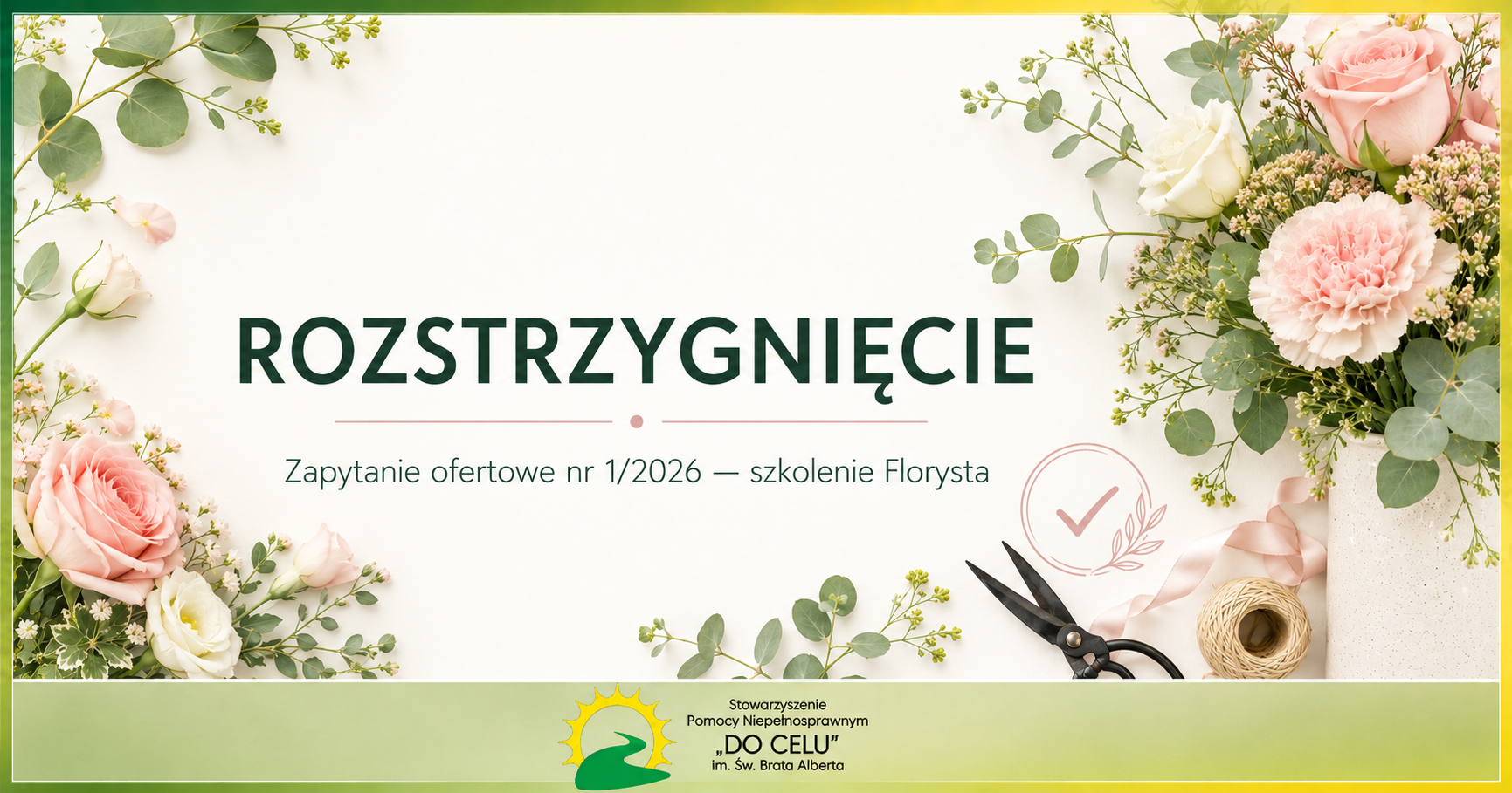 Rozstrzygnięcie zapytania ofertowego nr&nbsp;1/2026