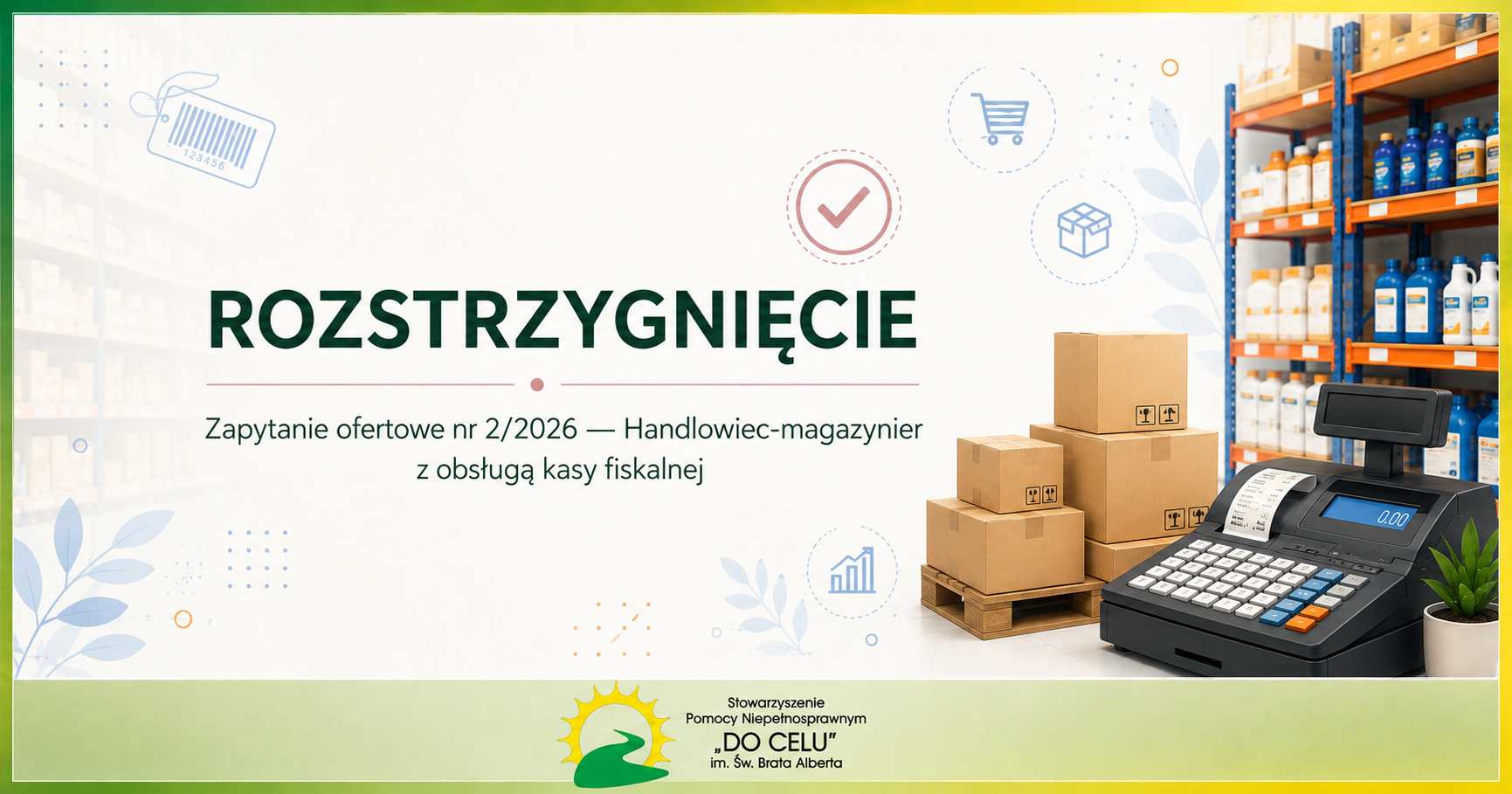 Rozstrzygnięcie zapytania ofertowego nr&nbsp;2/2026